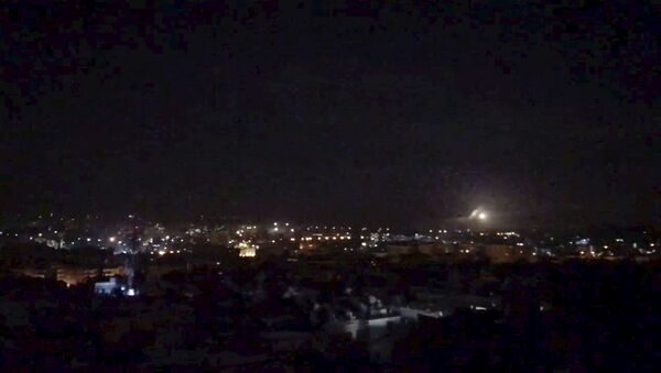 Ракетный удар Израиля по Сирии - اسپوتنیک افغانستان  