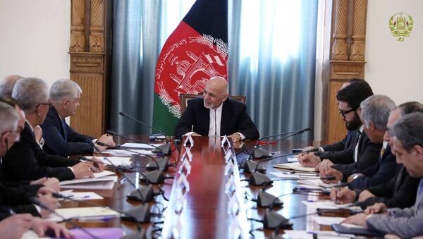 رئیس‌جمهور غنی با هیأت عالی‌رتبۀ ازبیکستان دیدار کرد - اسپوتنیک افغانستان  