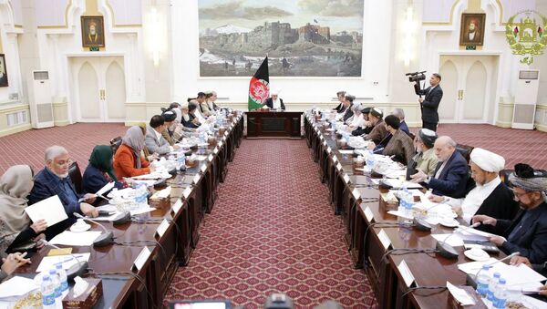 دومين نشست رهبری شورای عالی مصالحه - اسپوتنیک افغانستان  