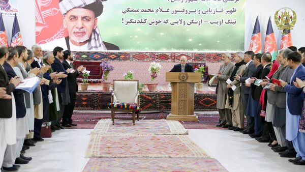 رئيس جمهور غنی در سفر به ولایت فاریاب - اسپوتنیک افغانستان  