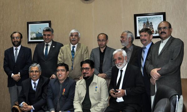 تجلیل از روز کیهان نورد در خانه علم و فرهنگ روسیه در کابل - اسپوتنیک افغانستان  