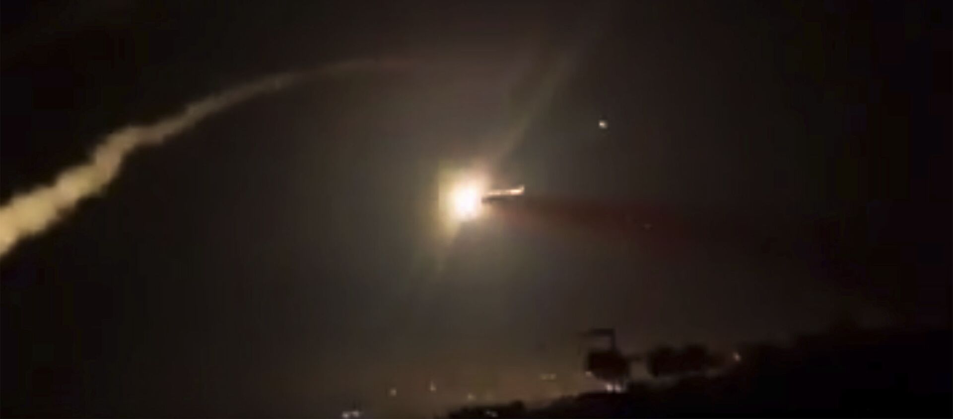  رهگیری یک موشک از نوار توسط اسرائیل   - اسپوتنیک افغانستان  , 1920, 25.04.2021
