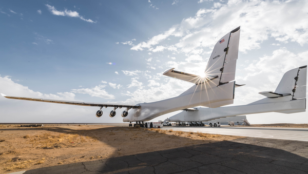 نخستین پرواز بزرگترین طیاره جهان + ویدیو - اسپوتنیک افغانستان  