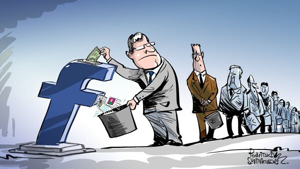 سوء استفاده فیسبوک از اطلاعات شخصی کاربران - اسپوتنیک افغانستان  
