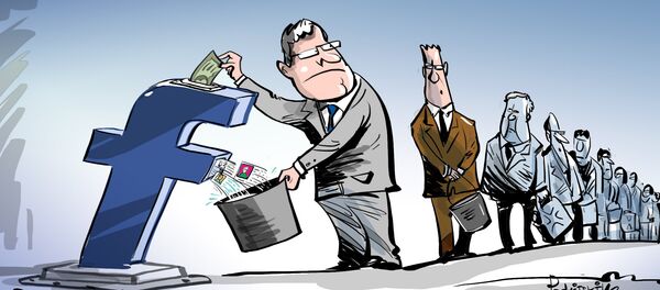 سوء استفاده فیسبوک از اطلاعات شخصی کاربران - اسپوتنیک افغانستان  