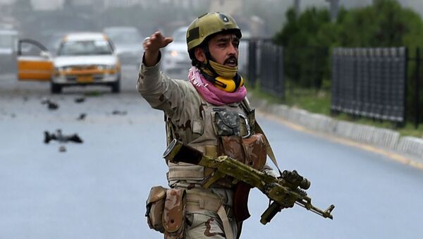 تیراندازی نیروهای امنیتی در مراسم خاک ‌سپاری - اسپوتنیک افغانستان  