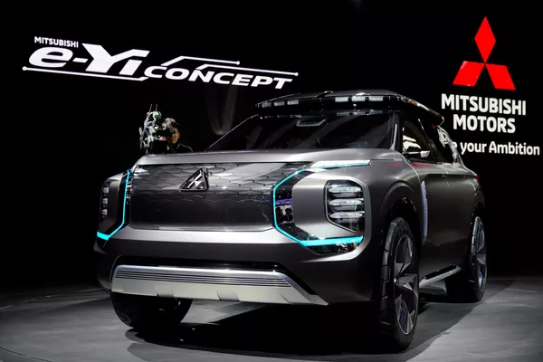 موتر Mitsubishi's e-Yi - نمایشگاه بین المللی موتر در شانگهای - اسپوتنیک افغانستان  