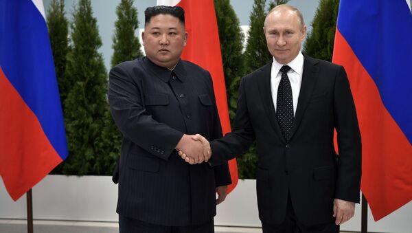 جزئیات دیدار پوتین و رهبر کوریای شمالی - اسپوتنیک افغانستان  
