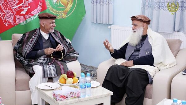 رئیس جمهور غنی به دیدار سیاف رفت - اسپوتنیک افغانستان  