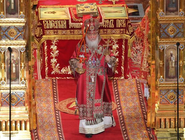 اسقف اعظم کریل در مسکو در روز عید پاک - اسپوتنیک افغانستان  