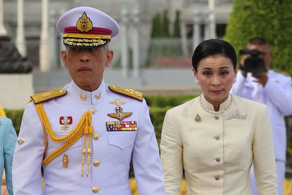 مراسم عروسی واجیرالونگ کورن، پادشاه تایلند و ملکه سوتیدا - اسپوتنیک افغانستان  