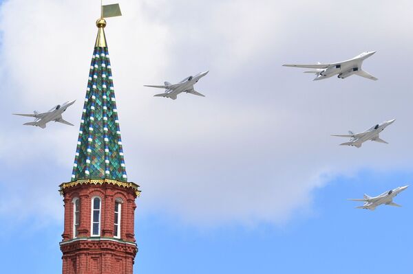 تمرینات هوایی رسم گذشت پیروزی در مسکو - اسپوتنیک افغانستان  