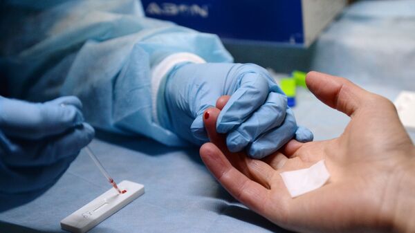 Экспресс-анализ крови на ВИЧ-инфекцию - اسپوتنیک افغانستان  