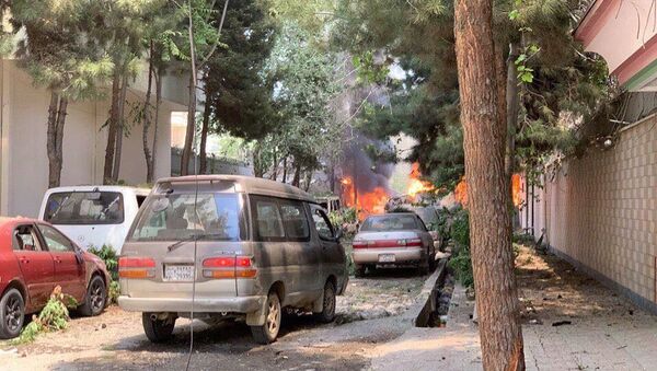شمار تلفات حمله طالب بر یک دفتر خارجی به 9 کشته و 20 زخمی رسید - اسپوتنیک افغانستان  