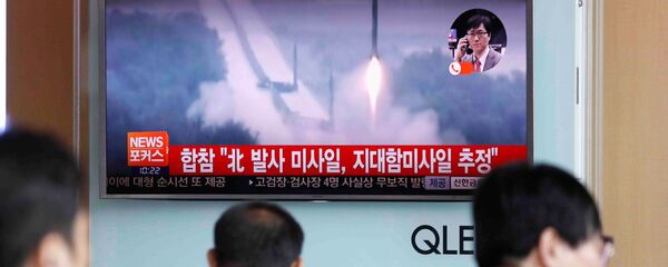 کوریای شمالی بار دیگر اقدام به آزمایش راکتی کرد کوریای شمالی بار دیگر اقدام به آزمایش راکتی کرد - اسپوتنیک افغانستان