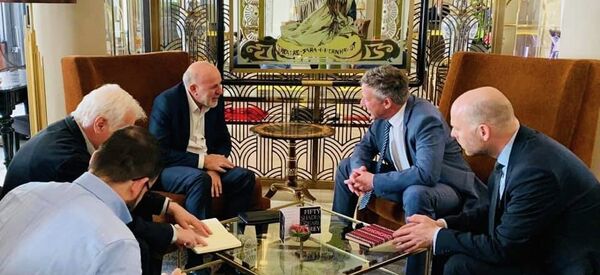 دیدار عمر داوودزی با مقامات وزارت خارجه آلمان - اسپوتنیک افغانستان  