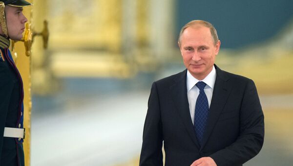 رئیس جمهور روسیه 63 ساله شد - اسپوتنیک افغانستان  