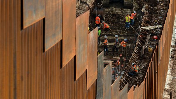 ساخت دیوار مرزی امریکا با مکسیکو متوقف شد - اسپوتنیک افغانستان  