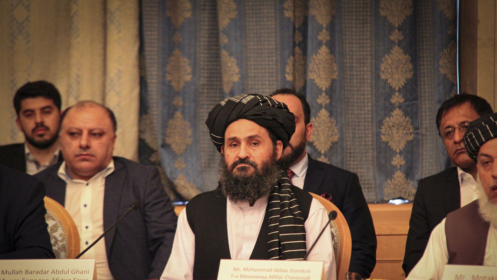 ملا عبدالغنی برادر، یکی از رهبران دفتر طالبان - اسپوتنیک افغانستان  , 1920, 04.01.2022