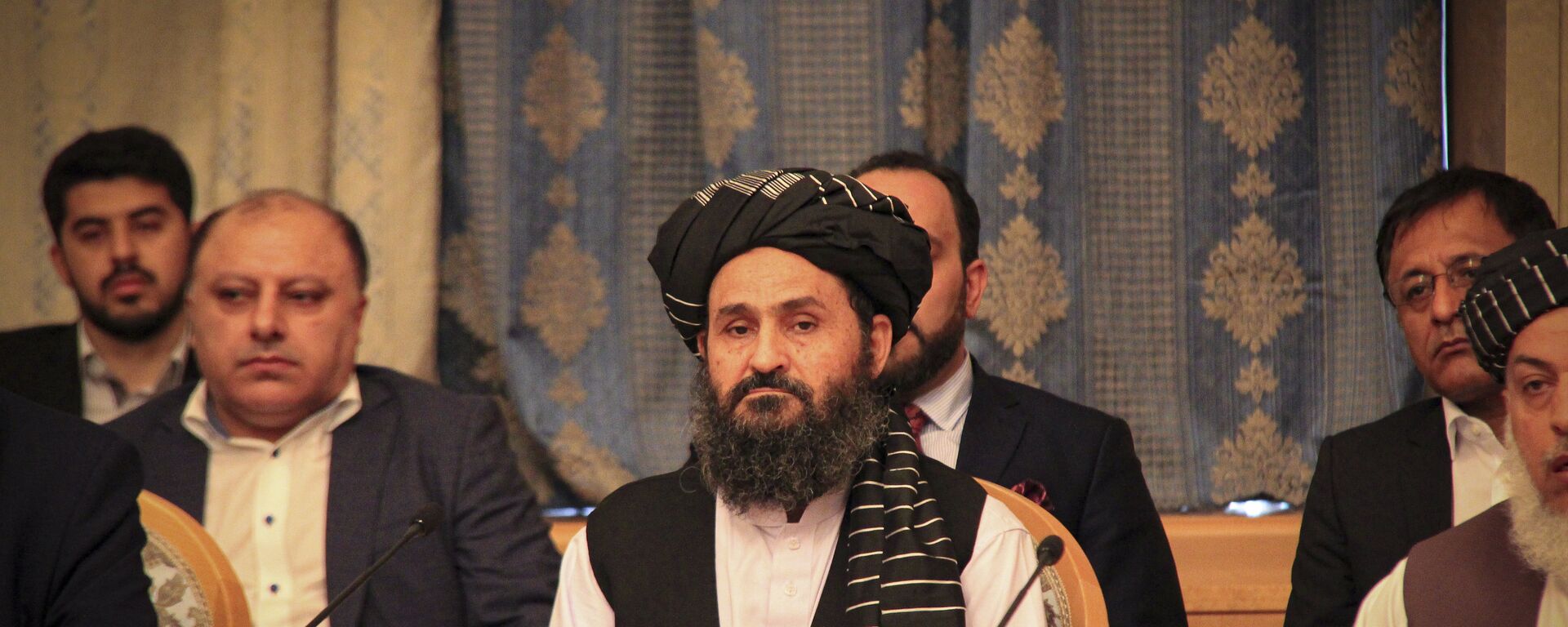ملا عبدالغنی برادر، یکی از رهبران دفتر طالبان - اسپوتنیک افغانستان  , 1920, 07.01.2022