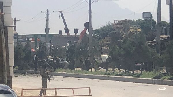 انفجار در منطقه ناحیه نهم شهر کابل - اسپوتنیک افغانستان  
