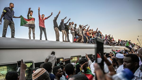 معترضان سودان - اسپوتنیک افغانستان  