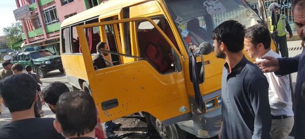 انفجار موتر حامل دانشجویان در کابل کشته و زخمی بر جای گذاشت - اسپوتنیک افغانستان  