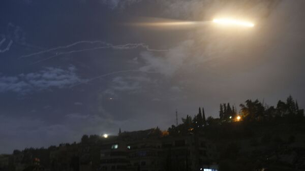 Ракетный удар Израиля по Сирии - اسپوتنیک افغانستان  