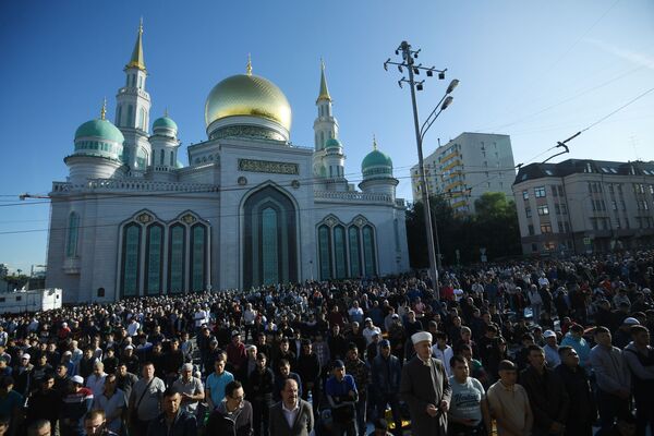 مراسم عید فطر- در مسکو. - اسپوتنیک افغانستان  