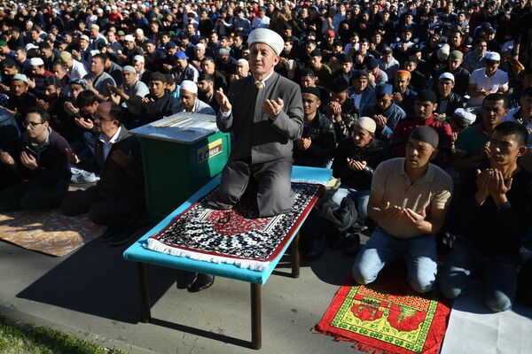 مراسم عید فطر- در مسکو. - اسپوتنیک افغانستان  