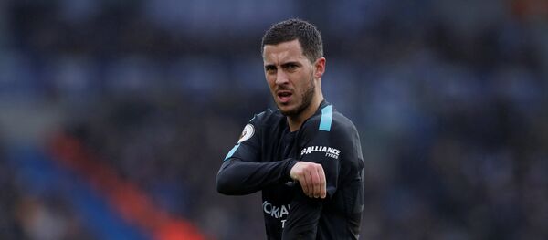 Soccer Football - Premier League - Brighton & Hove Albion vs Chelsea - The American Express Community Stadium, Brighton, Britain - January 20, 2018 Chelsea's Eden Hazard Soccer Football - Premier League - Brighton & Hove Albion vs Chelsea - The American Express Community Stadium, Brighton, Britain - January 20, 2018 Chelsea's Eden Hazard - اسپوتنیک افغانستان