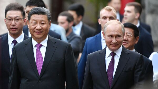 شی جین پینگ به پوتین: چین آماده دفاع از نتایج جنگ جهانی دوم است - اسپوتنیک افغانستان  