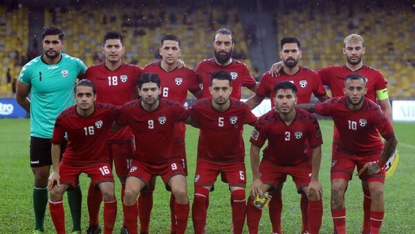پخش زندهٔ بازی تیم‌های ملی فوتبال افغانستان و تاجیکستان - اسپوتنیک افغانستان  