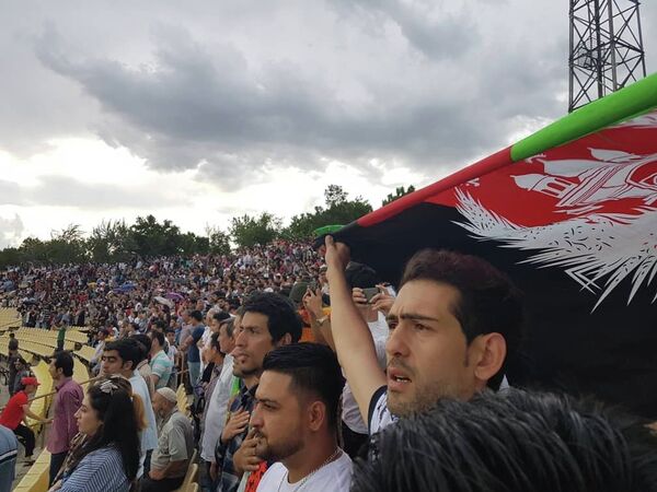 طرفداران تیم ملی فوتبال افغانستان - اسپوتنیک افغانستان  