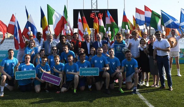 مراسم افتتاح پارک فوتبال جام ملت های اروپا - 2020 - اسپوتنیک افغانستان  