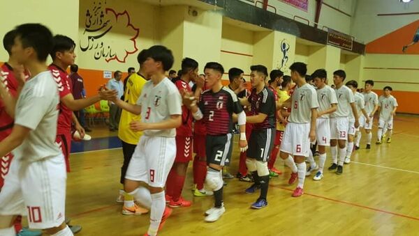 پیروزی تیم فوتسال افغانستان در برابر سامورایی‌ها - اسپوتنیک افغانستان  