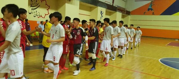 پیروزی تیم فوتسال افغانستان در برابر سامورایی‌ها - اسپوتنیک افغانستان  