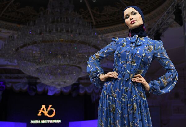 نمایش مد عربی در مسکو - اسپوتنیک افغانستان  