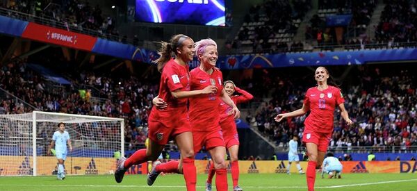 جام جهانی زنان / آمریکا تایلند را گل باران کرد - اسپوتنیک افغانستان  