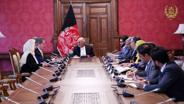 رئیس‌جمهور غنی با نمایندۀ خاص اتحادیۀ اروپا برای افغانستان دیدار کرد - اسپوتنیک افغانستان  