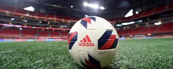 An Adidas soccer ball on the field prior to the 2018 MLS All Star Game between the MLS All-Stars and Juventus at Mercedes-Benz Stadium An Adidas soccer ball on the field prior to the 2018 MLS All Star Game between the MLS All-Stars and Juventus at Mercedes-Benz Stadium - اسپوتنیک افغانستان