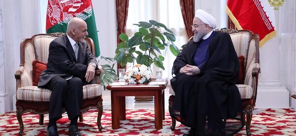 دیدار غنی با حسن روحانی دیدار غنی با حسن روحانی - اسپوتنیک افغانستان
