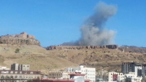 Взрыв в Сане, Йемене - اسپوتنیک افغانستان  