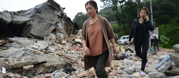 پیامدهای زلزله ویرانگر - شهر یبین، ولایت سیچوآن چین پیامدهای زلزله ویرانگر - شهر یبین، ولایت سیچوآن چین - اسپوتنیک افغانستان