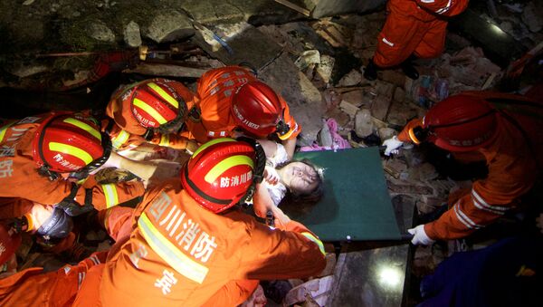 ریزش هوتل در چین؛ 48 تن از زیر آوار نجات یافتند - اسپوتنیک افغانستان  