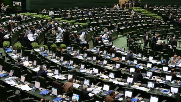 تصویب لایحه توافقات برنامه هسته ای در مجلس ایران - اسپوتنیک افغانستان  