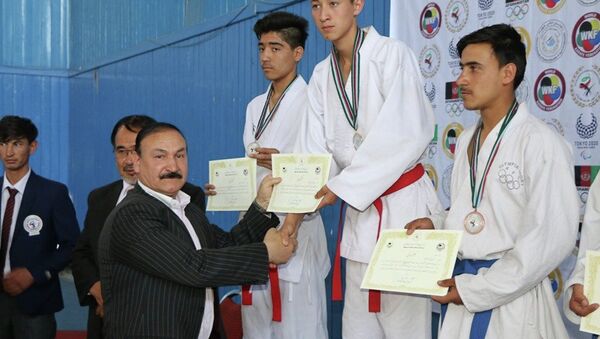 پایان مسابقات کاراته مردان و زنان افغانستان - اسپوتنیک افغانستان  