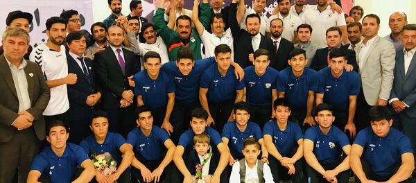 استقبال گرم هواداران از تیم ملی فوتسال استقبال گرم هواداران از تیم ملی فوتسال - اسپوتنیک افغانستان