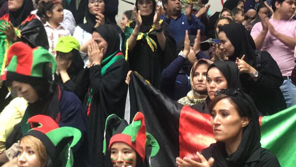 بغض و اشك هواداران افغانستان پس از شكست مقابل جاپان - اسپوتنیک افغانستان  