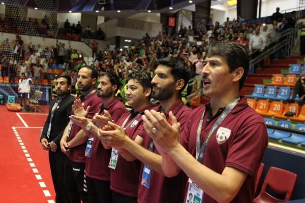 مسابقه فوتسال تیم ملی افغانستان و جاپان در ایران - اسپوتنیک افغانستان  